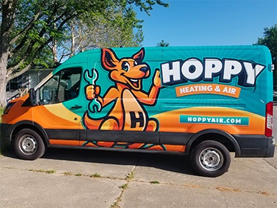 Hoppy Company Vehicle