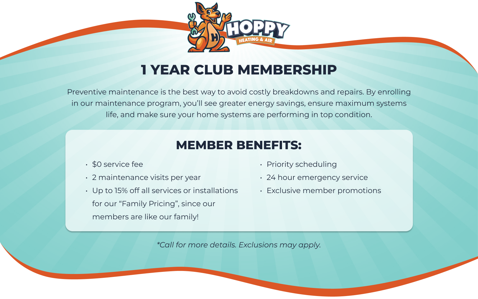 club membership graphic